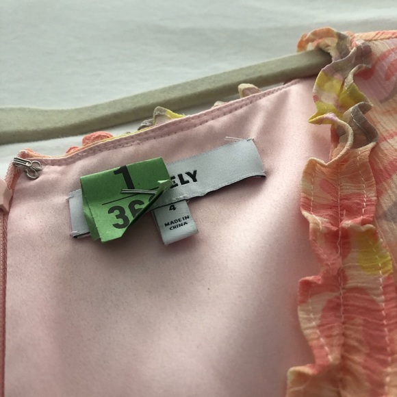 LIKELY Mia peach dress- perfect condition - Picture 9 of 10